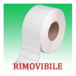 ETICHETTE ADESIVE RIMOVIBILI COMPATIBILE DYMO DM-99010 DM99010 S0722370 89mm x 28mm 130pz
