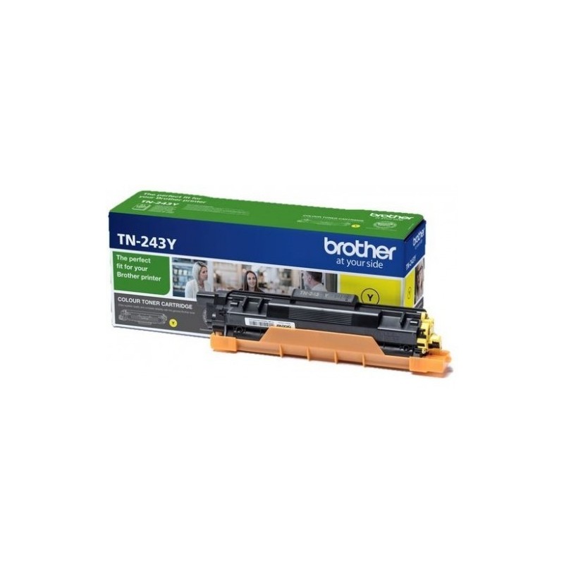 TONER ORIGINALE BROTHER TN243Y DCP-L3500 MFC-L3700S GIALLO TN-243Y