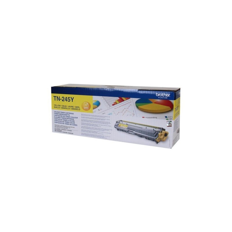 TONER ORIGINALE BROTHER HL 3140 MFC-9140 TN-245Y TN245Y GIALLO