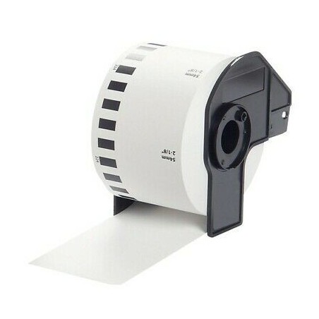 ETICHETTE NON ADESIVE COMPATIBILE BROTHER DK-55224 DK55224 54MM 30,48MT