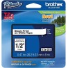 NASTRO ETICHETTE LAMINATE ORIGINALI BROTHER TZE-231 TZE231 12MM 8MT TZ-231