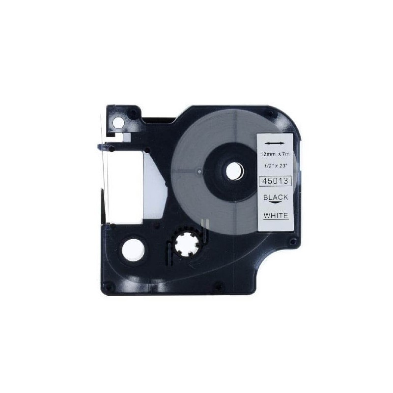 NASTRO COMPATIBILE DYMO LETRATAG S0720530 D1 45013 Larghezza 12MM 7MT DYR-45013