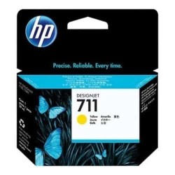 Cartuccia ORIGINALE HP Designjet T120 CZ132A HP 711 GIALLO