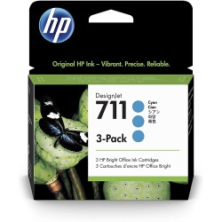 CARTUCCIA ORIGINALE HP Designjet T120 CZ134A HP 711 3PZ CIANO