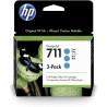 CARTUCCIA ORIGINALE HP Designjet T120 CZ134A HP 711 3PZ CIANO