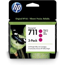 CARTUCCIA ORIGINALE HP Designjet T120 CZ135A HP 711 3PZ MAGENTA