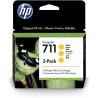 CARTUCCIA ORIGINALE HP Designjet T120 CZ136A HP 711 3PZ GIALLO