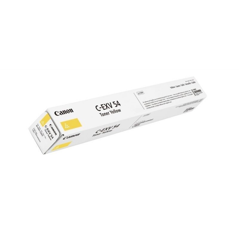 TONER ORIGINALE CANON EXV54 IR C3025I C-EXV54 GIALLO 1397C002