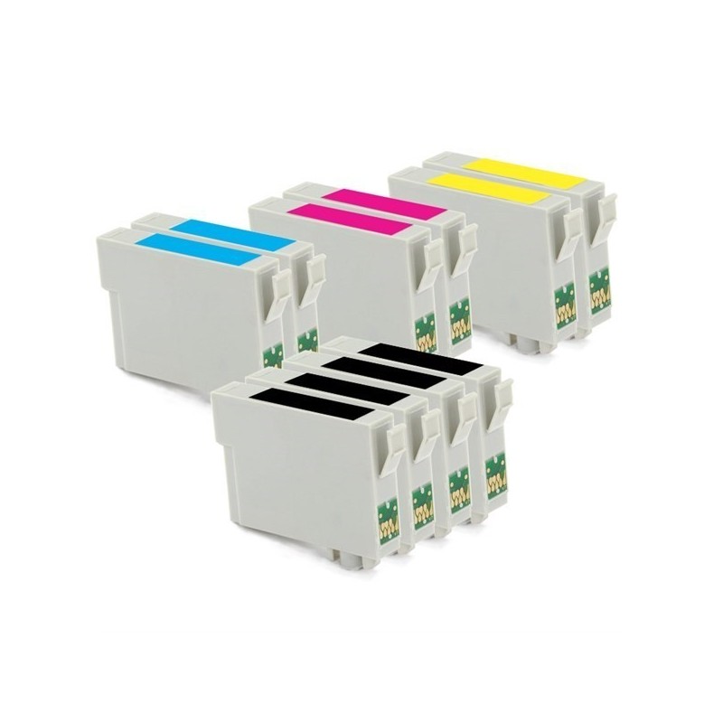 MULTIPACK 20 CARTUCCE COMPATIBILI EPSON Stylus DX4400 T0715