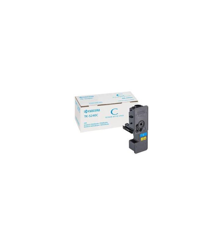 TONER ORIGINALE KYOCERA TK5240C TK-5240C CIANO 1T02R7CNL0 ECOSYS M5526cdn