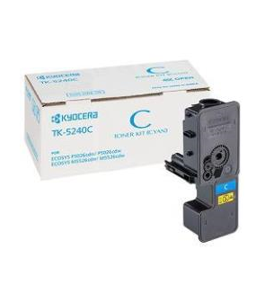 TONER ORIGINALE KYOCERA TK5240C TK-5240C CIANO 1T02R7CNL0 ECOSYS M5526cdn