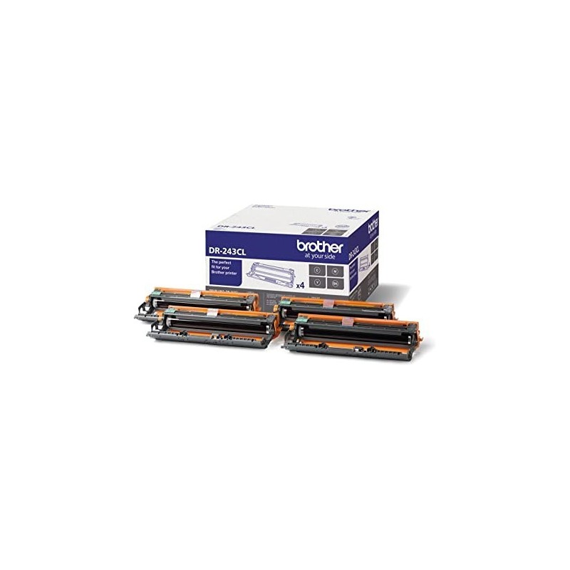KIT 4PZ TAMBURO ORIGINALE BROTHER DR-243 DR243 DR243CL BK/C/M/Y HL-L3210 DCP-L3510
