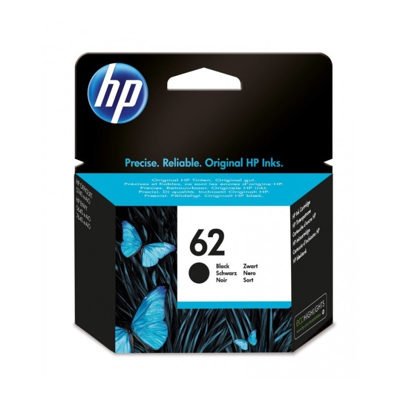 CARTUCCIA ORIGINALE HP 62 C2P04AE NERO ENVY 5540
