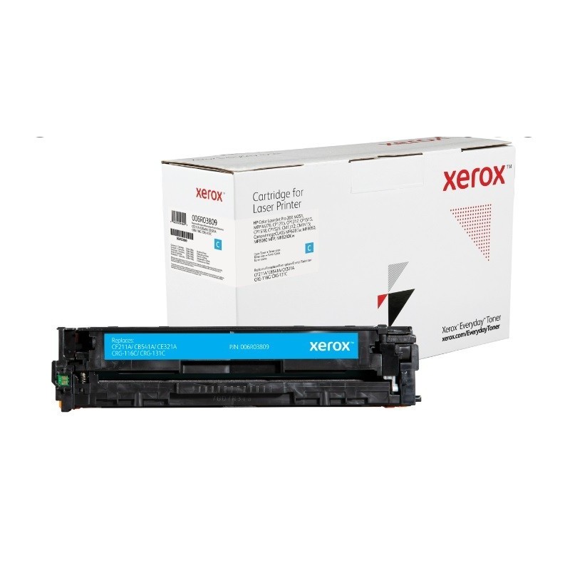 TONER ORIGINALE XEROX EVERYDAY 006R03809 HP 131A 125A 128A CIANO