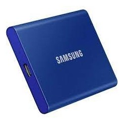 Disco rigido SSD esterno Samsung T7 1TB PCIe NVMe USB 3.2 Colore BLU MU-PC1T0H/WW