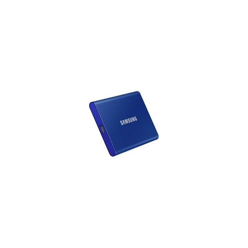 Disco rigido SSD esterno Samsung T7 1TB PCIe NVMe USB 3.2 Colore BLU MU-PC1T0H/WW
