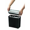Fellowes Trito 2S Trituratore manuale a taglio particolato - Distrugge fino a 5 fogli 11L 33114 nerogrigio