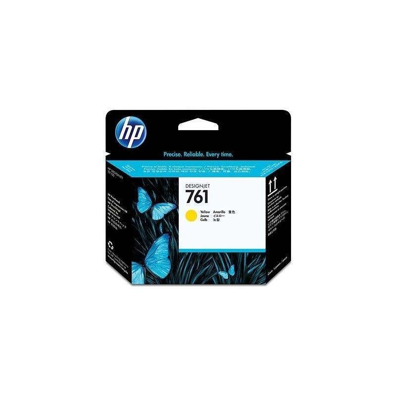 TESTINA DI STAMPA ORIGINALE HP 761 GIALLO CH645A DESIGNJET T7100 T7200