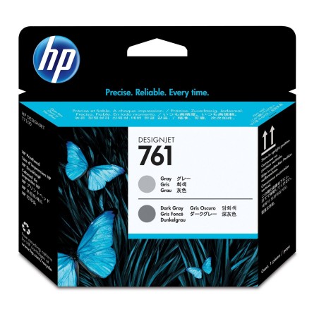 TESTINA DI STAMPA ORIGINALE HP 761 GRIGIO e GRIGIO SCURO CH647A DESIGNJET T7100 T7200