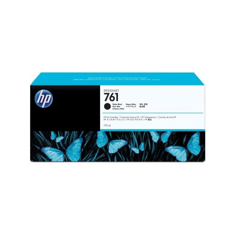 CARTUCCIA ORIGINALE HP 761 CM997A NERO OPACO XL DESIGNJET T7100 T7200