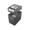 Rexel Momentum X410-SL Distruggidocumenti manuale con taglio coriandoli Slimline Distrugge fino a 10 fogli 23L